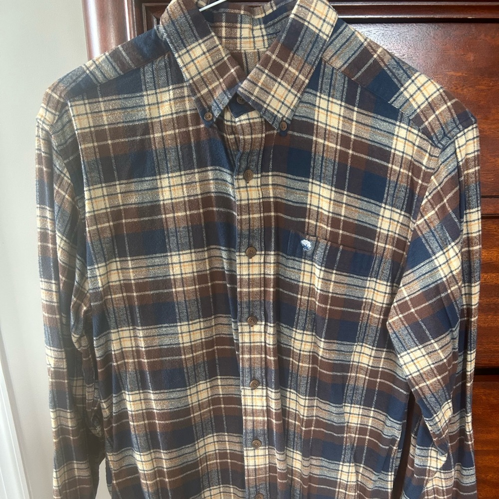 Southern Marsh Shirt Plaid Flannel Shirt